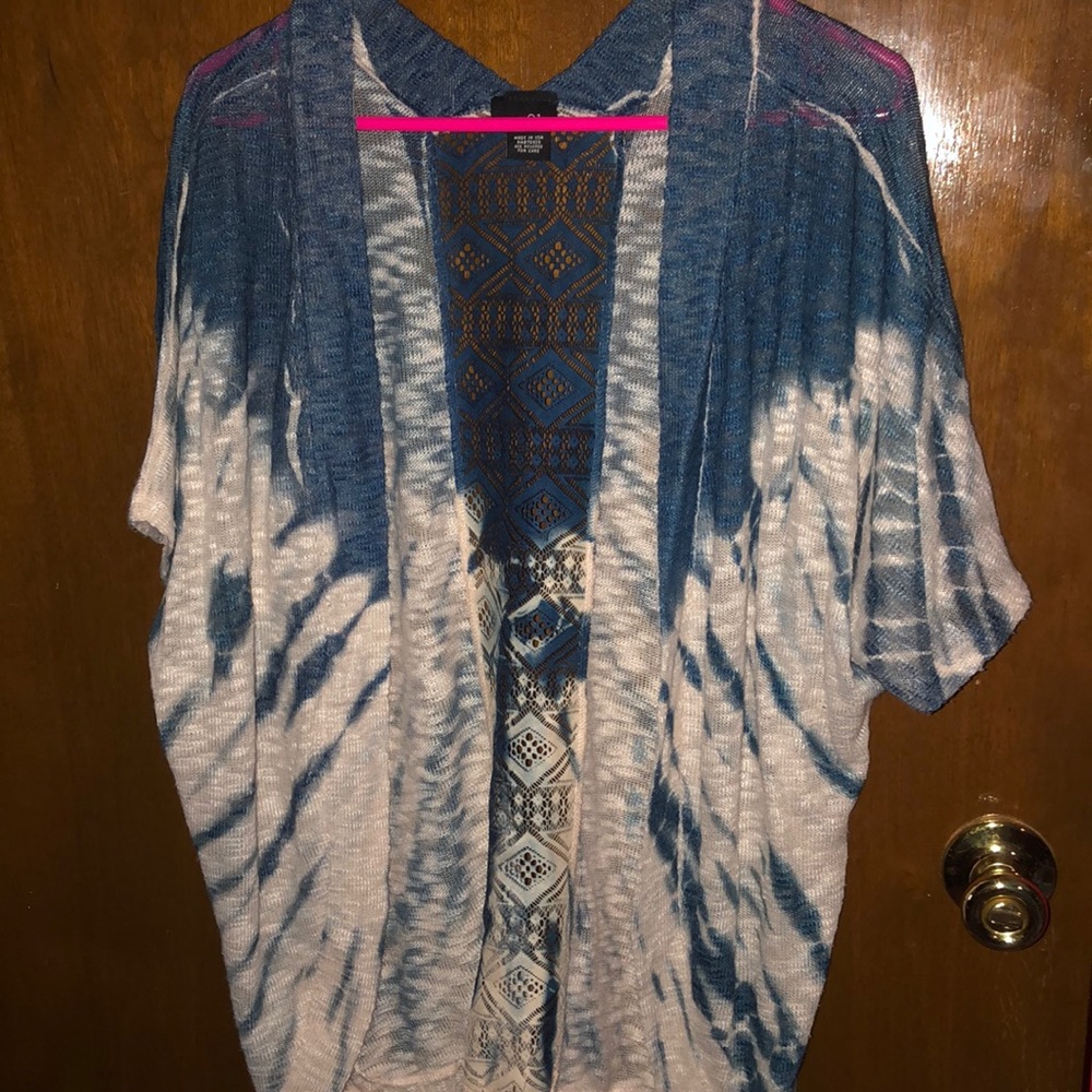 Blue Kimono with cute design!